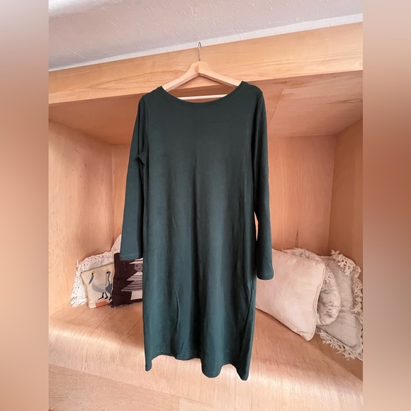 Rich Forrest Green Dress ~ KowTow ~ Size S - Picture 4 of 9